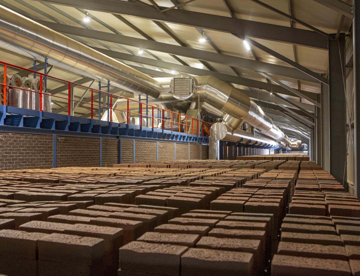 Vandersanden: son nouveau four à briques est un modèle d'économie d'énergie